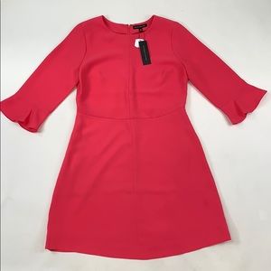 Banana Republic Pink Bell Sleeve Dress